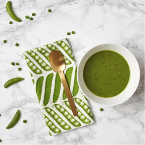 Pea Pod Napkin - Set of 4